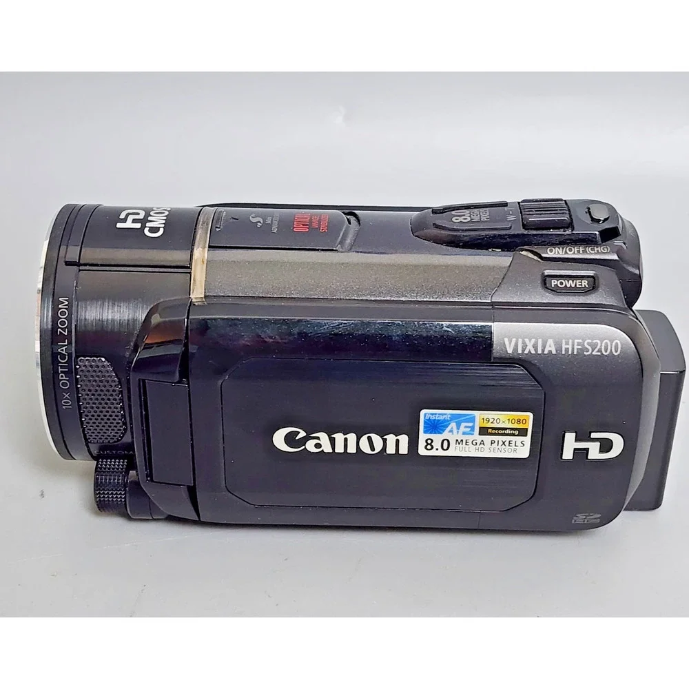 Canon VIXIA HF S200 Flash Memory Camcorder - Renewed